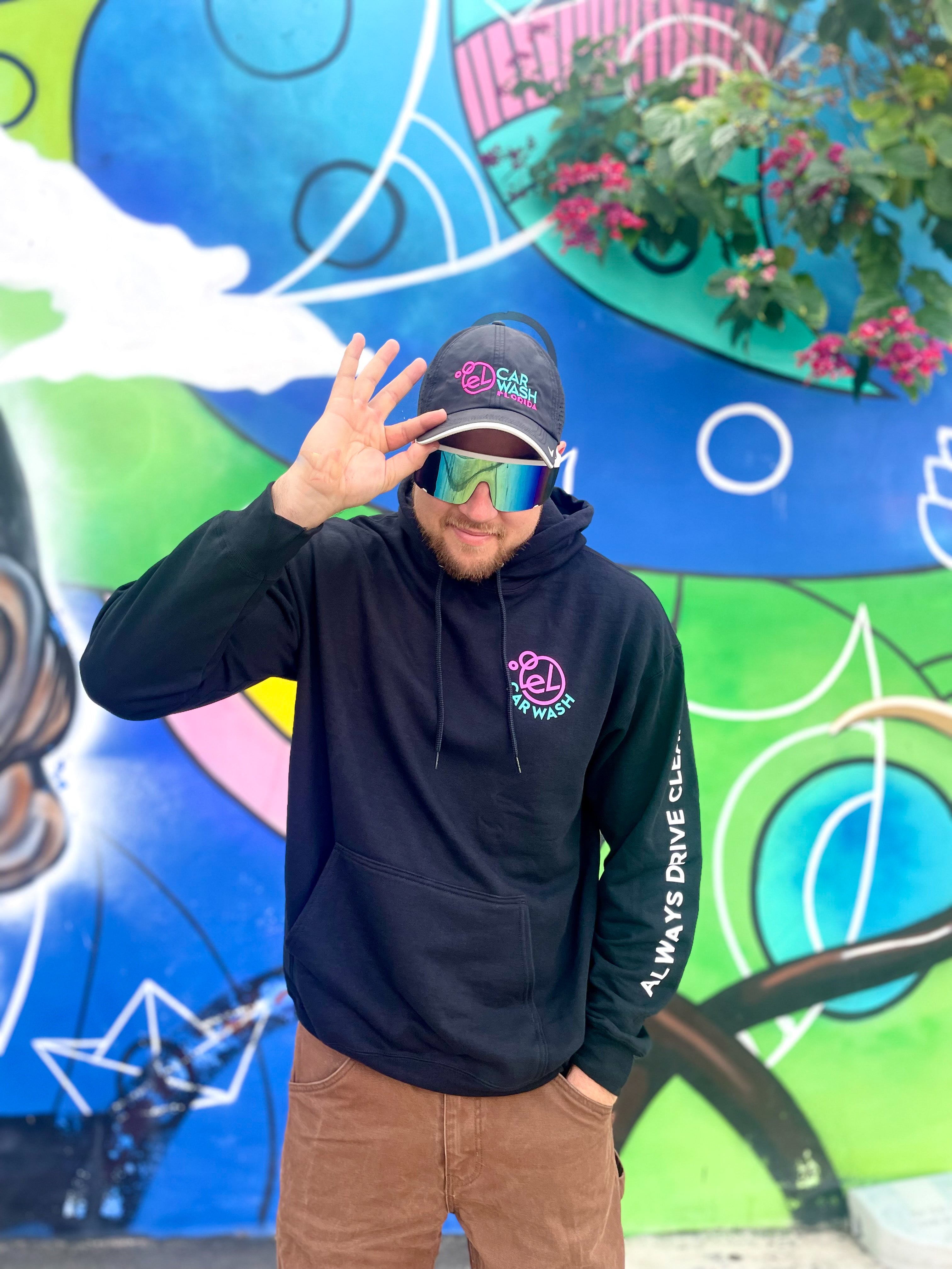 El Car Wash 'ALWAYS DRIVE CLEAN' Sweatshirt – El Car Wash Merchandise